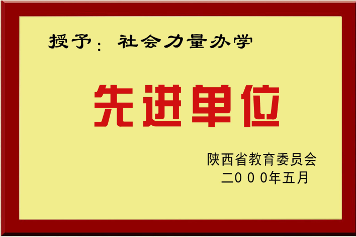 社會(huì)力量辦學(xué)先進(jìn)單位